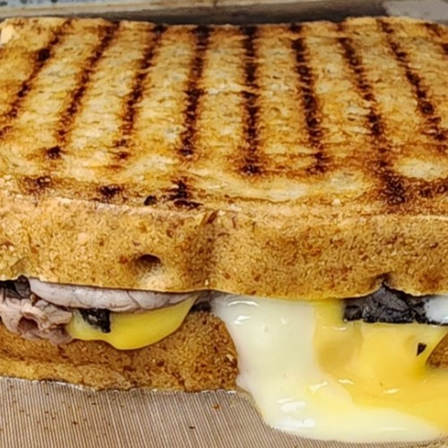 Cheesesteak Panini.