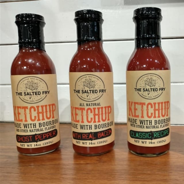 Bottle Bourbon Ketchup.