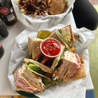 Hardy Gnomes Club Sandwich Special
